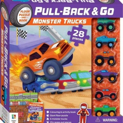 Pull-back-and-go Kit Monster Trucks