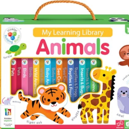 Building Blocks Learning Library: Animals