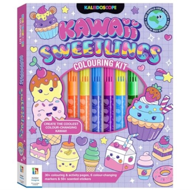 Kaleidoscope Colouring Kawaii Sweetlings Kit