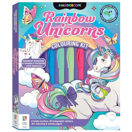 Kaleidoscope Colouring Kit Rainbow Unicorns