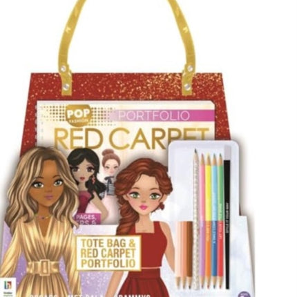 Pop Fashion Red Carpet Tote Bag