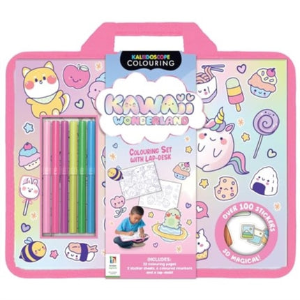 Kawaii Colouring Set with Lap Desk