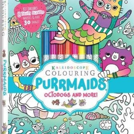 Kaleidoscope Colouring Purrmaids Octodogs and