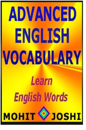 Advanced English Vocabulary