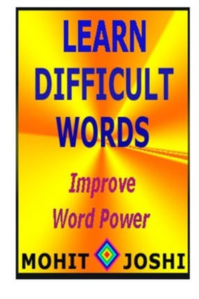 Learn Difficult Words