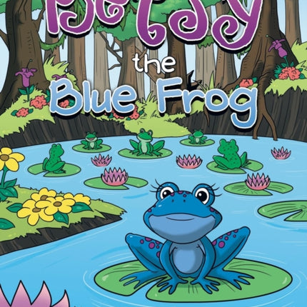 Betsy the Blue Frog