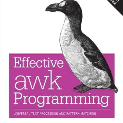 Effective AWK Programming, 4e