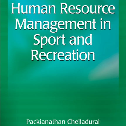 Human Resource Management in Sport and Recreation