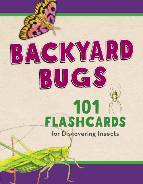 Backyard Bugs: 101 Flashcards for Discovering Insects