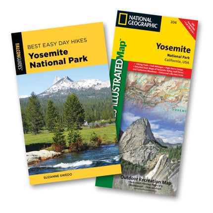 Best Easy Day Hiking Guide and Trail Map Bundle Yosemite National Park Best Easy Day Hikes Series