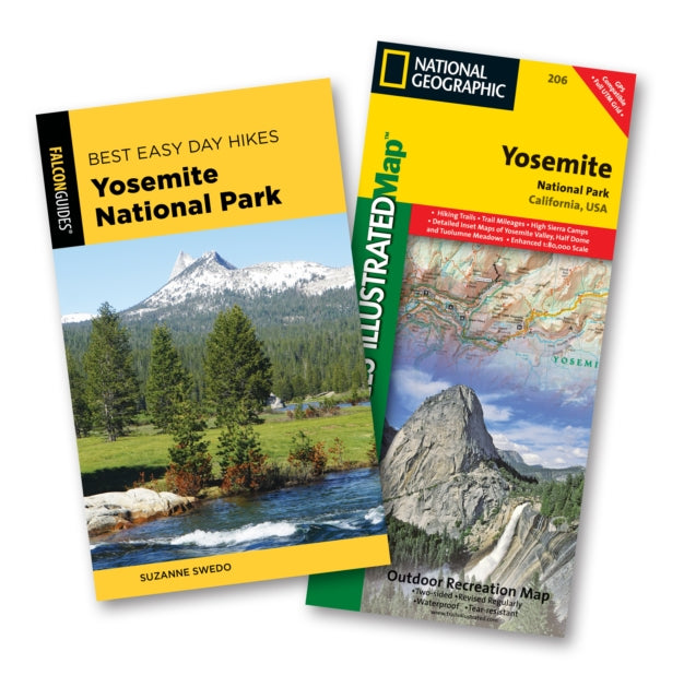 Best Easy Day Hiking Guide and Trail Map Bundle Yosemite National Park Best Easy Day Hikes Series