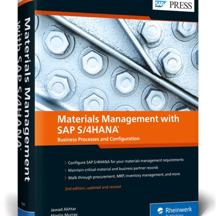 Materials Management with SAP S/4HANA®: Business Processes and Configuration