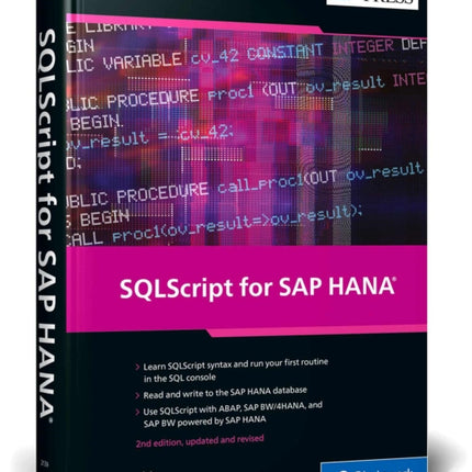 SQLScript for SAP HANA