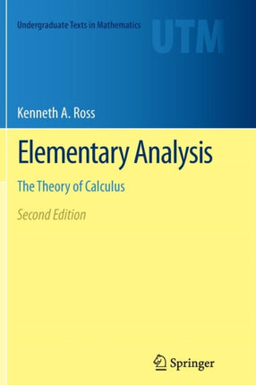 Elementary Analysis