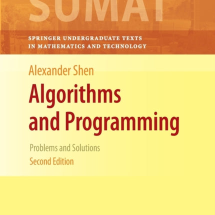Algorithms and Programming