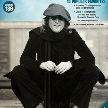 Jazz PlayAlong Volume 189 John Lennon Hal Leonard Jazz PlayAlong