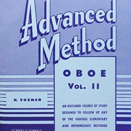 RUBANK ADVANCED METHOD VOL II