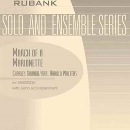 March of a Marionette Bassoon Solo with Piano