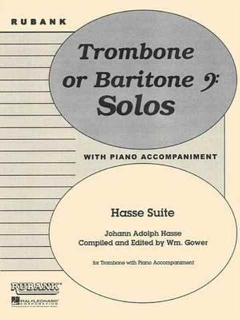 Hasse Suite Trombone Solo with Piano  Grade 4