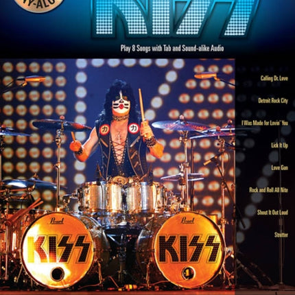 Kiss Drum PlayAlong Volume 39 Hal Leonard Drum PlayAlong