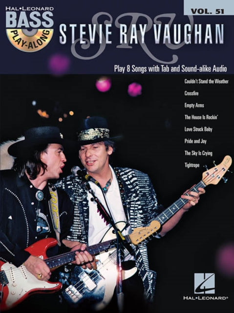 Stevie Ray Vaughan Bass PlayAlong Volume 51