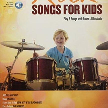 Rock Songs for Kids: Drum Play-Along Volume 41