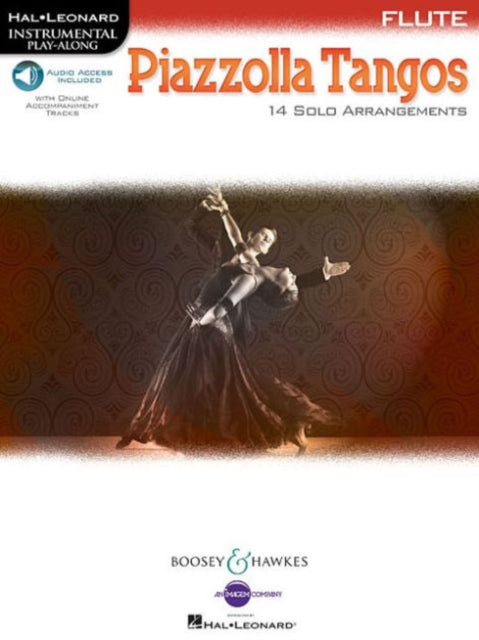 Piazzolla Tangos Flute Hal Leonard Instrumental Playalong