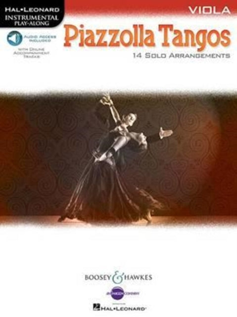 Piazzolla Tangos  14 Solo Arrangements  Viola  Edition with Online Audio  BHI 10789