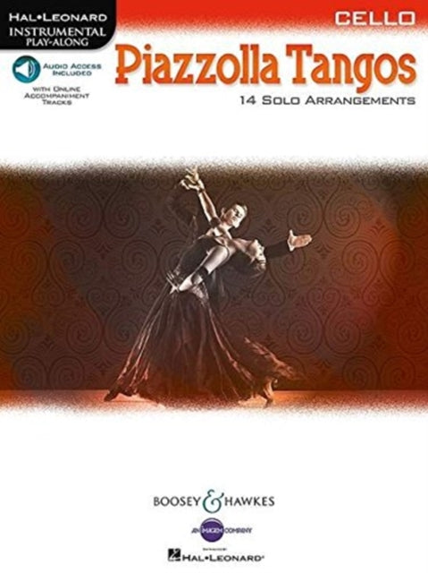 Piazzolla Tangos Cello Hal Leonard Instrumental Playalong