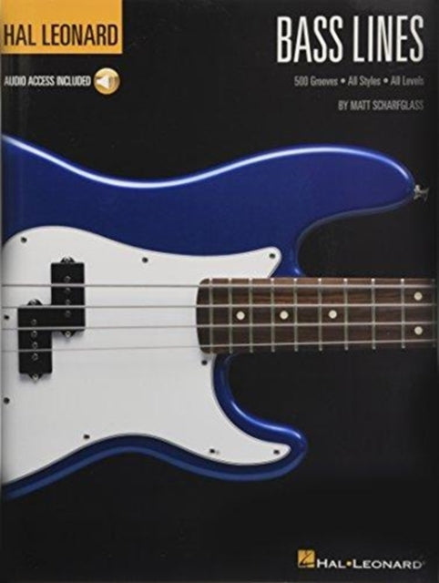 Bass Lines: Hal Leonard Bass Method 500 Grooves - All Styles - All Levels