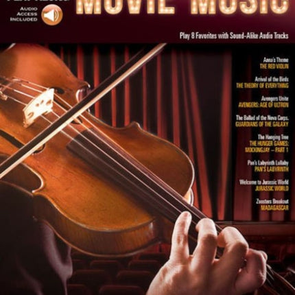 Movie Music: Violin Play-Along Volume 57