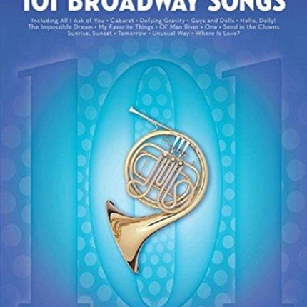 101 Broadway Songs for Horn