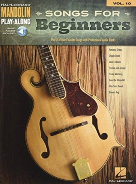 Songs for Beginners: Mandolin Play-Along Volume 10