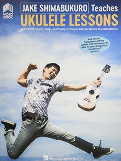 Jake Shimabukuro Teaches Ukulele BookOnline Content Book with FullLength Online Video