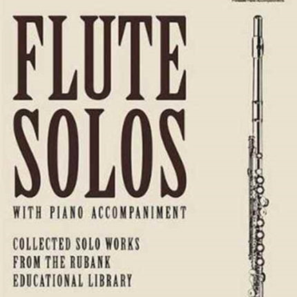 Rubank Book of Flute Solos  Intermediate Level Book with Online Audio Stream or Download