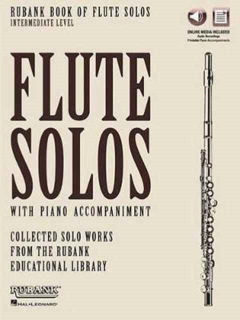 Rubank Book of Flute Solos  Intermediate Level Book with Online Audio Stream or Download