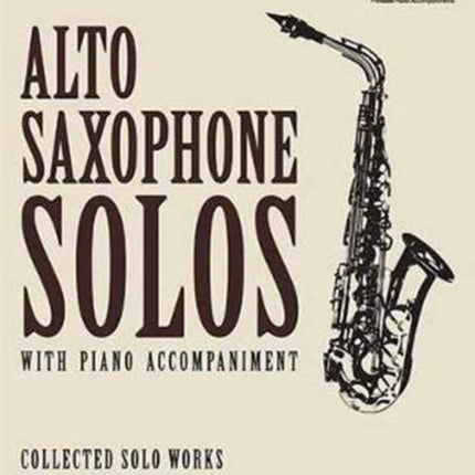 Rubank Book of Alto Saxophone Solos  Intermediate