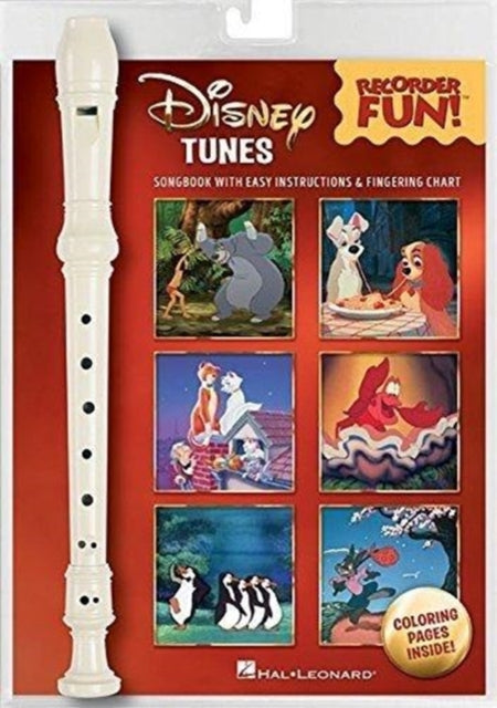 Disney Tunes: Recorder Fun! - Pack with Songbook and Instrument