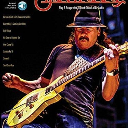 Santana Guitar PlayAlong Volume 21 HalLeonard