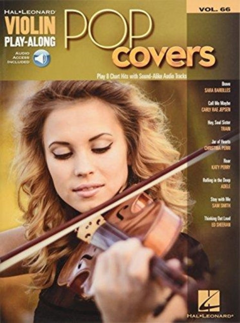 Pop Covers: Violin Play-Along Volume 66