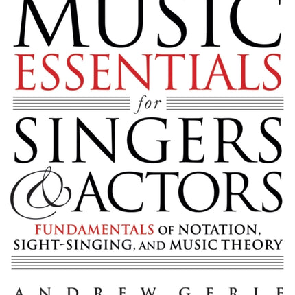 MUSIC ESSENTIALS FOR SINGERS APB