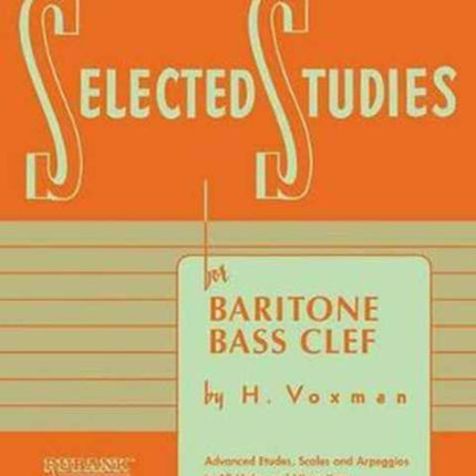 RUBANK SELECTED STUDIES