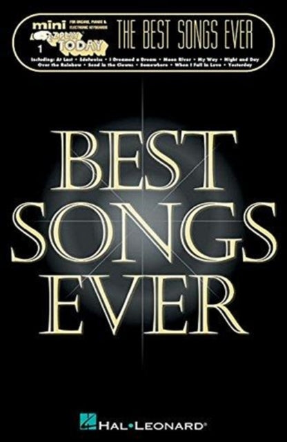 Mini EZ The Best Songs Ever Piano Book Volume 1 The Best Songs Ever Piano Mini EZ Play Today