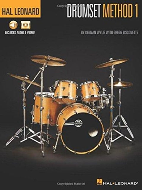 Hal Leonard Drumset Method Book 1 Includes Online Access Code