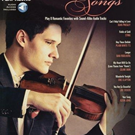 Love Songs: Violin Play-Along Volume 67