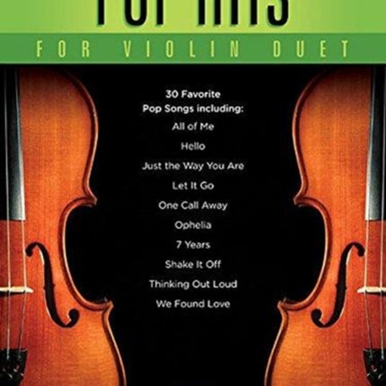 Pop Hits for Violin Duet