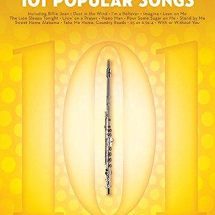 101 Popular Songs: For Flute