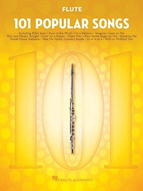 101 Popular Songs: For Flute