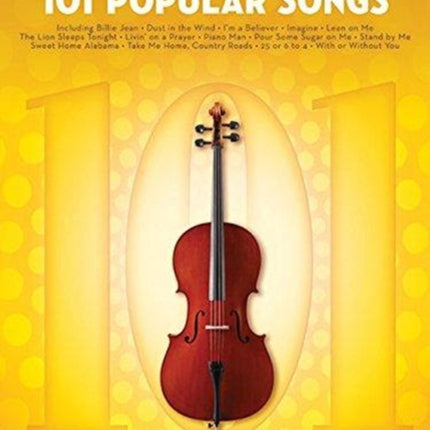 101 Popular Songs: For Cello