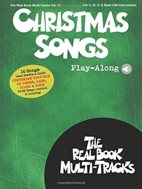 Christmas Songs PlayAlong Real Book MultiTracks Volume 10 The Real Book MultiTracks Includes Online Access Code